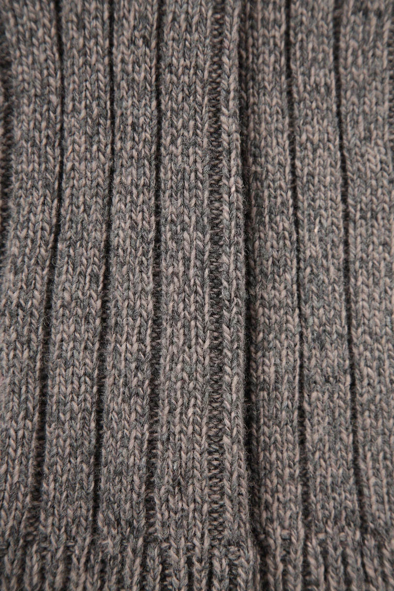 Chunky Mens Cable Wool Socks
