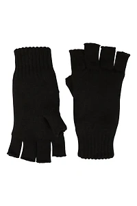 IsoTherm Fur Lined Fingerless Knitted Gloves