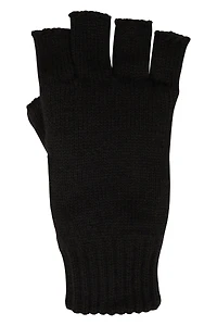 IsoTherm Fur Lined Fingerless Knitted Gloves