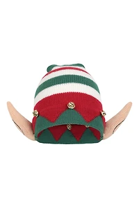 Xmas Elf Kids Pom Beanie