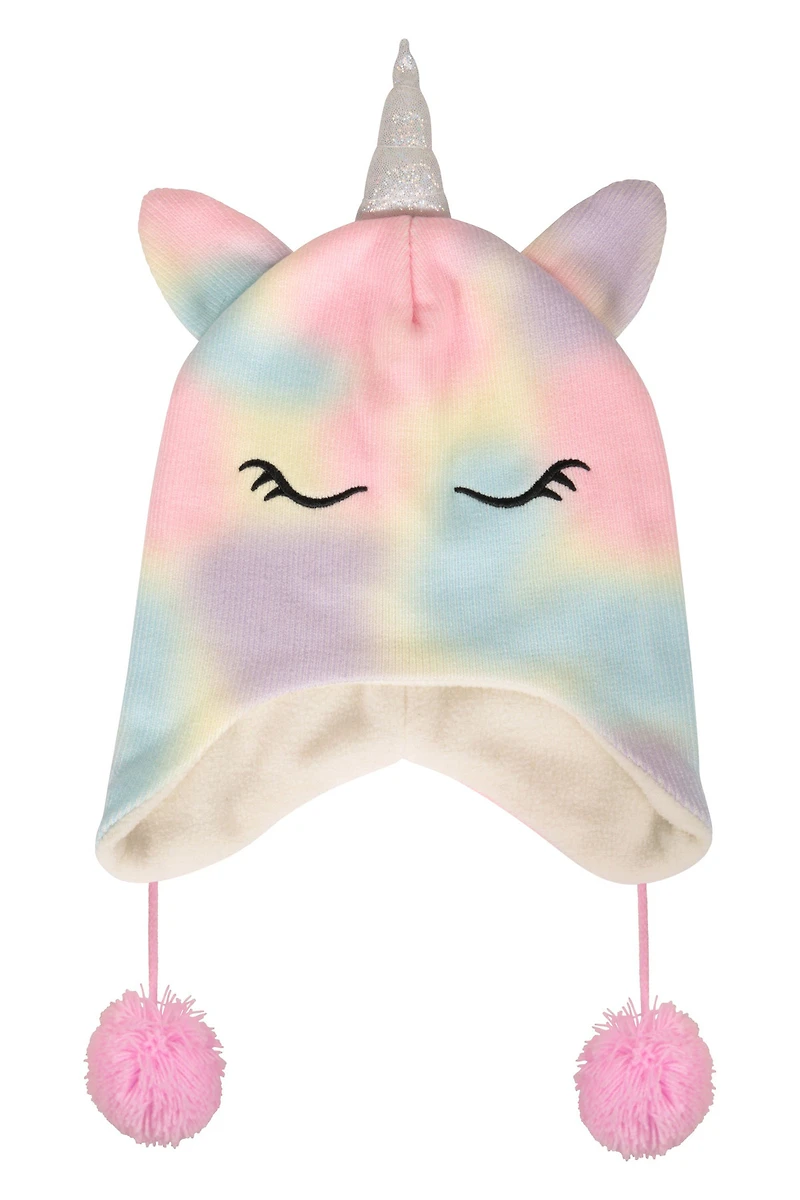 Rainbow Unicorn Kids Trapper Hat