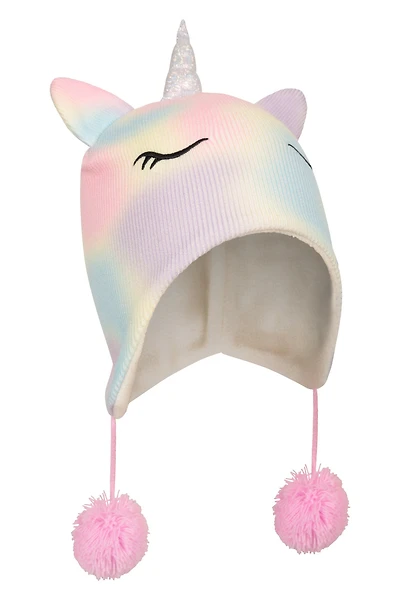 Rainbow Unicorn Kids Trapper Hat