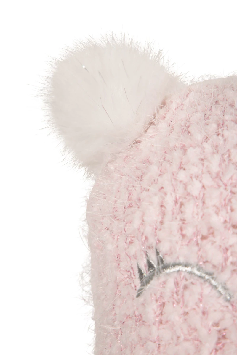 Cozy Kids Trapper Hat & Gloves Set