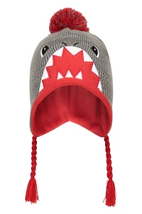 Shark Kids Trapper Hat & Gloves Set