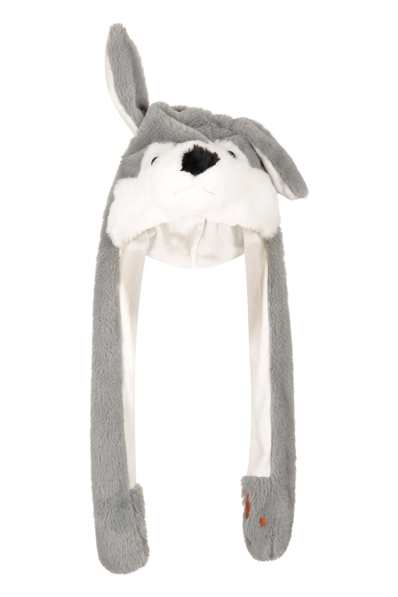 Cuddly Kids Wolf Trapper Hat with Moveable Ears