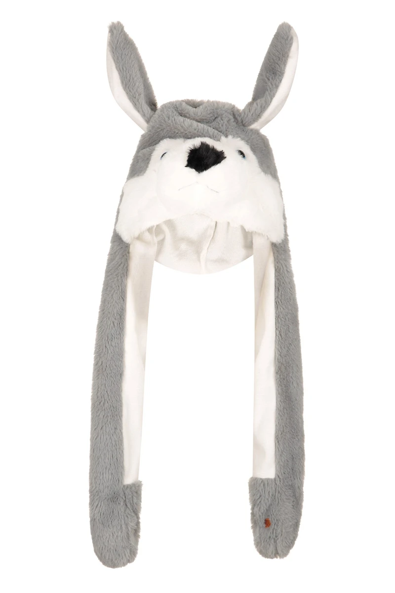 Cuddly Kids Wolf Trapper Hat with Moveable Ears