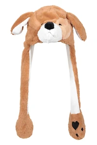 Cuddly Kids Wolf Trapper Hat with Moveable Ears