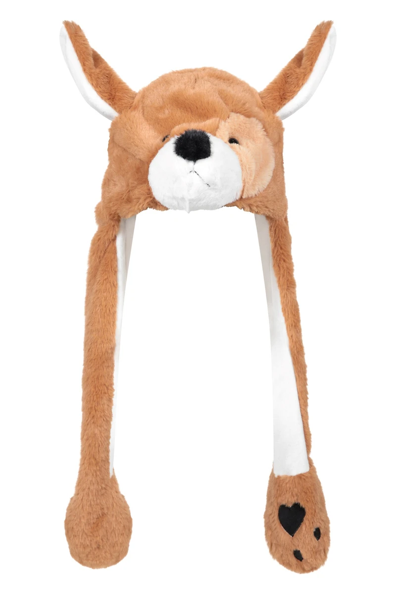 Cuddly Kids Wolf Trapper Hat with Moveable Ears
