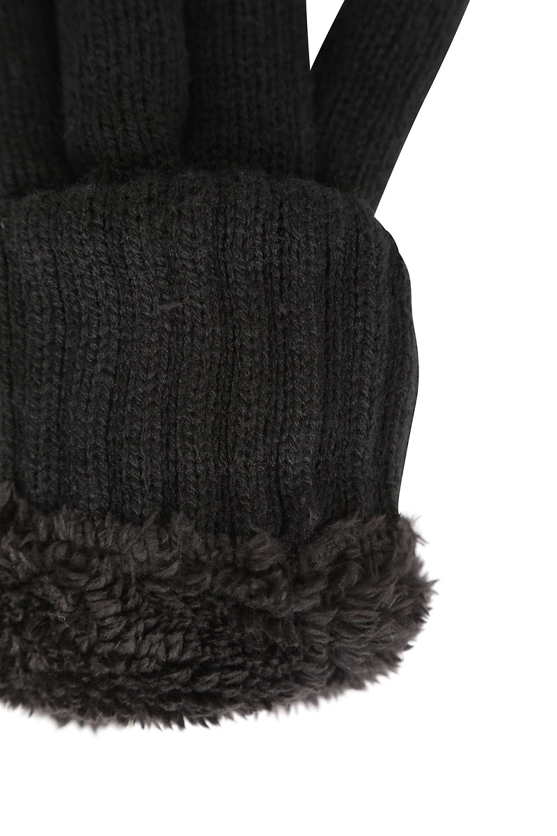 Mens IsoTherm Fur Lined Gloves