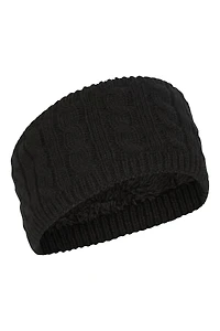 Plush Fur Lined Womens Headband
