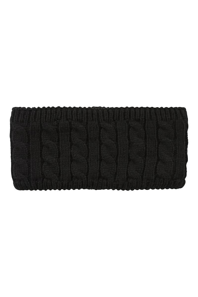 Plush Fur Lined Womens Headband