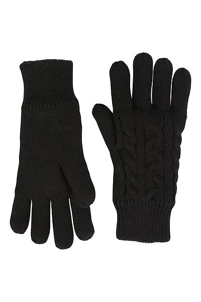 IsoTherm Womens Plush Fur-Lined Gloves