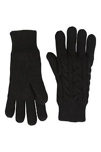 IsoTherm Womens Plush Fur-Lined Gloves