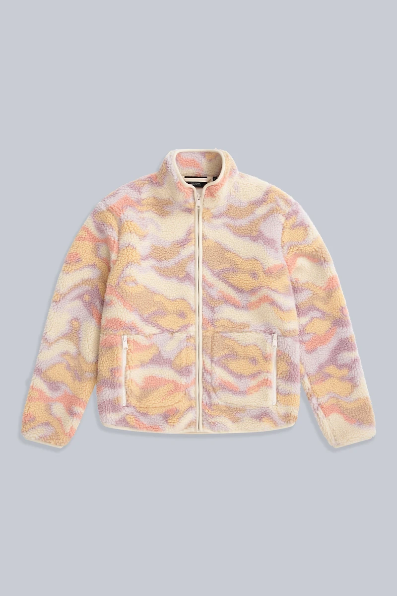 Hennie Women's Printed Sherpa Jacket