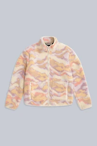 Hennie Women's Printed Sherpa Jacket