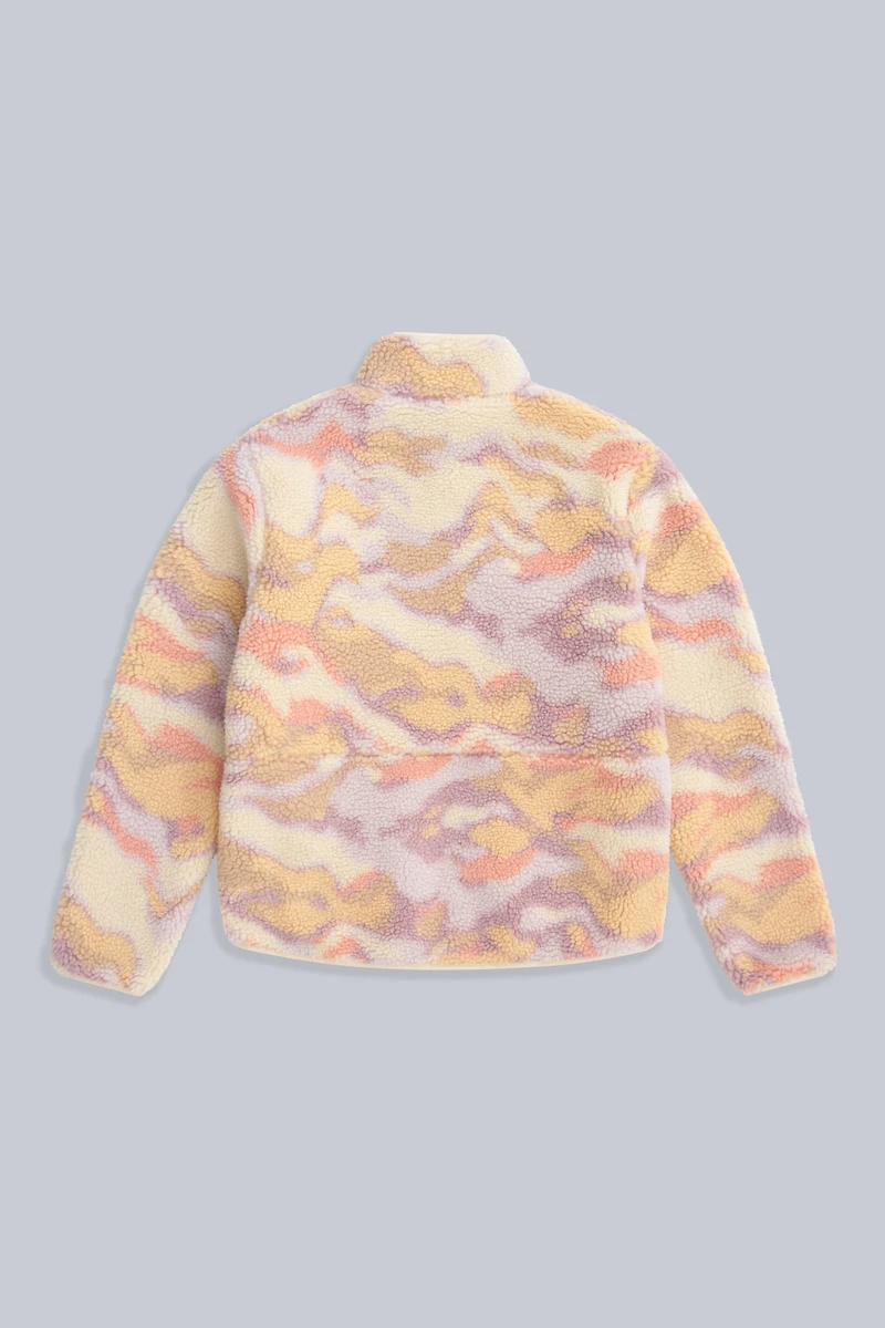 Hennie Women's Printed Sherpa Jacket
