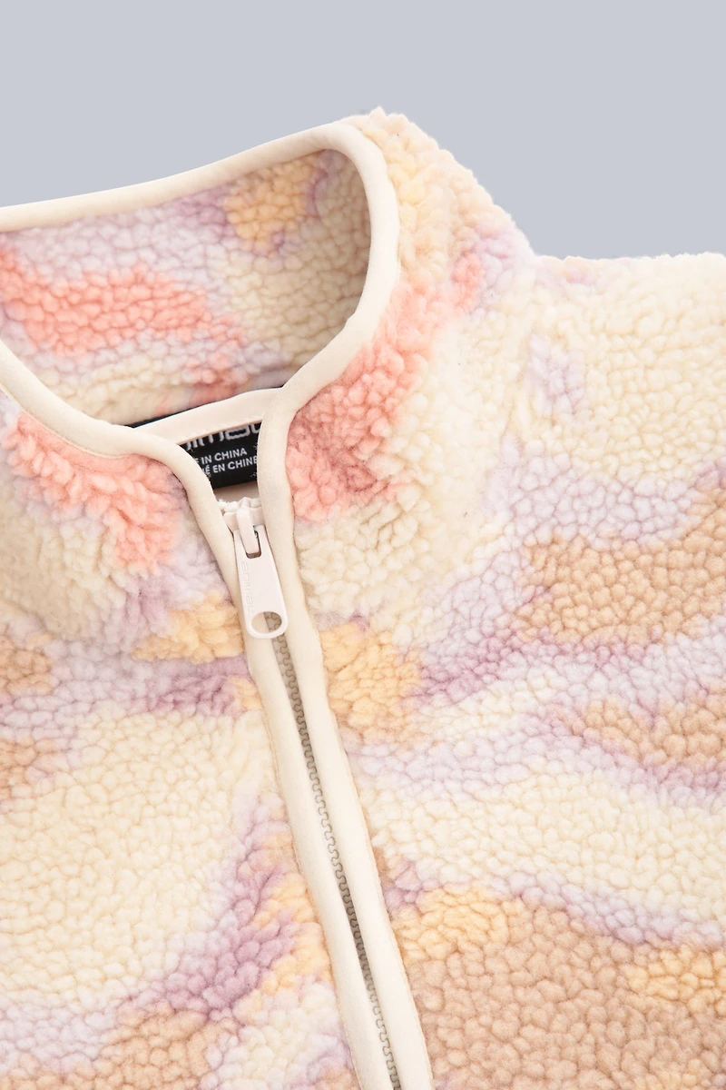 Hennie Women's Printed Sherpa Jacket