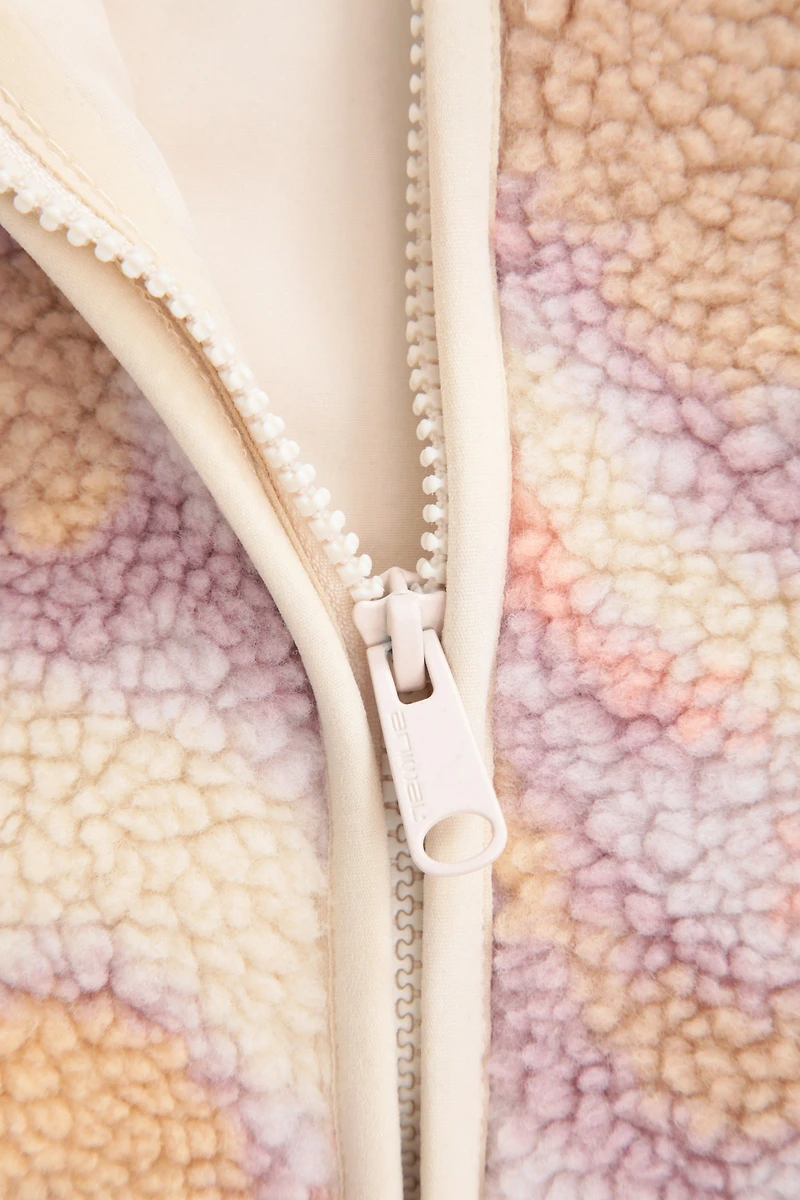 Hennie Women's Printed Sherpa Jacket