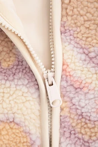 Hennie Women's Printed Sherpa Jacket