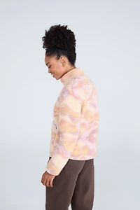 Hennie Women's Printed Sherpa Jacket