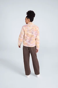 Hennie Women's Printed Sherpa Jacket