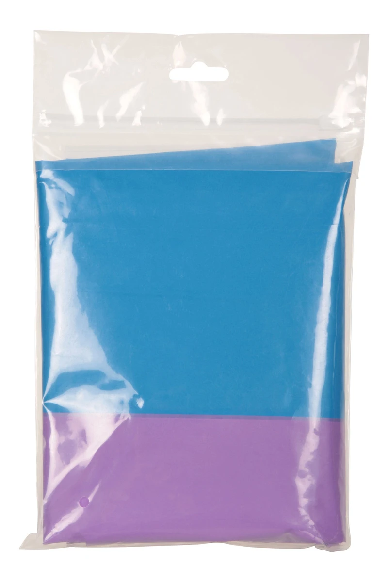 Rainbow Rain Poncho