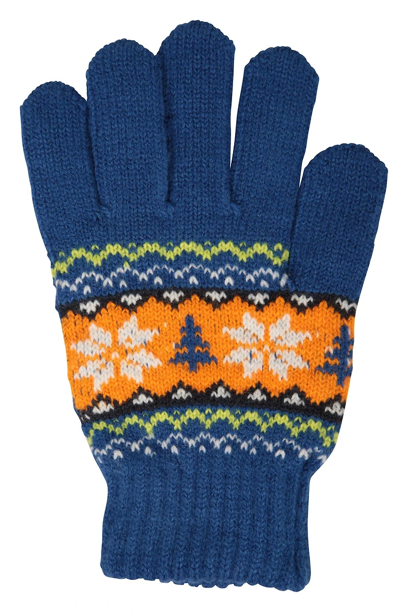 Fairisle Kids Gloves
