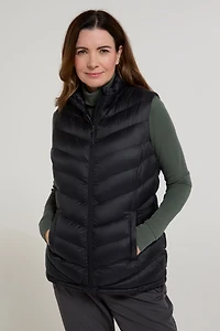 Seasons Womens Fur Lined Vest