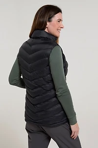 Seasons Womens Fur Lined Vest