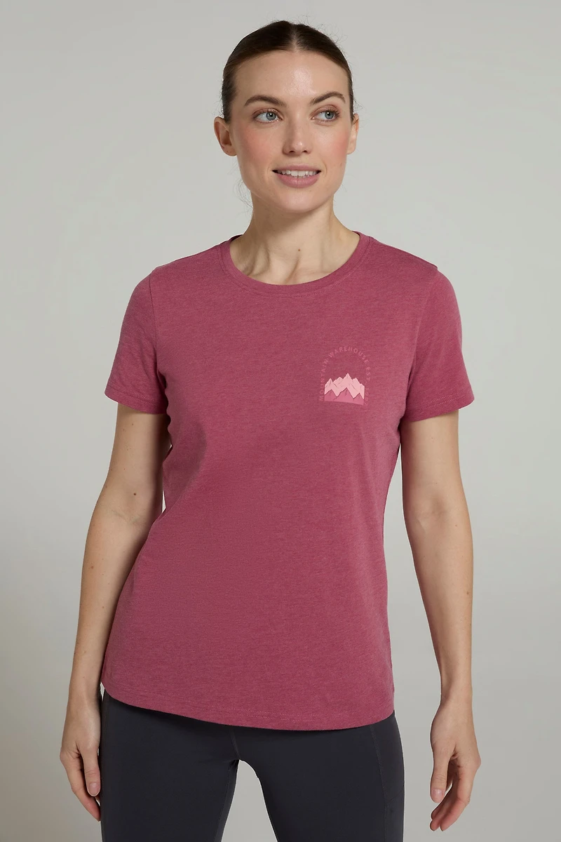 Mountain Scene Womens T-Shirt