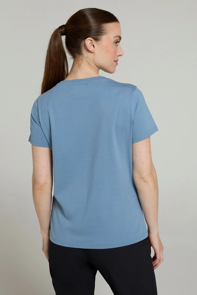 Paisley Floral Womens T-Shirt