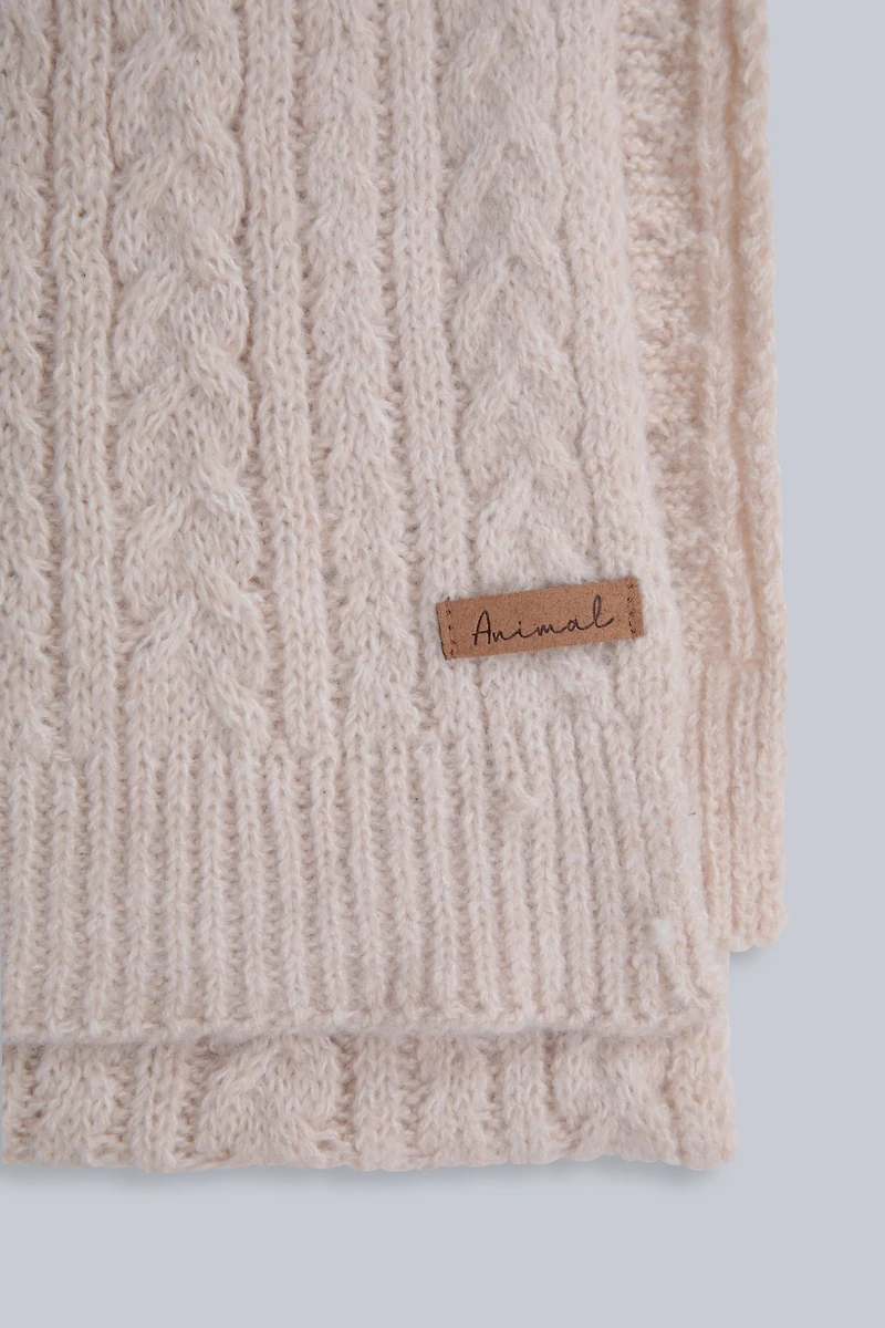 Becky Womens Knit Scarf