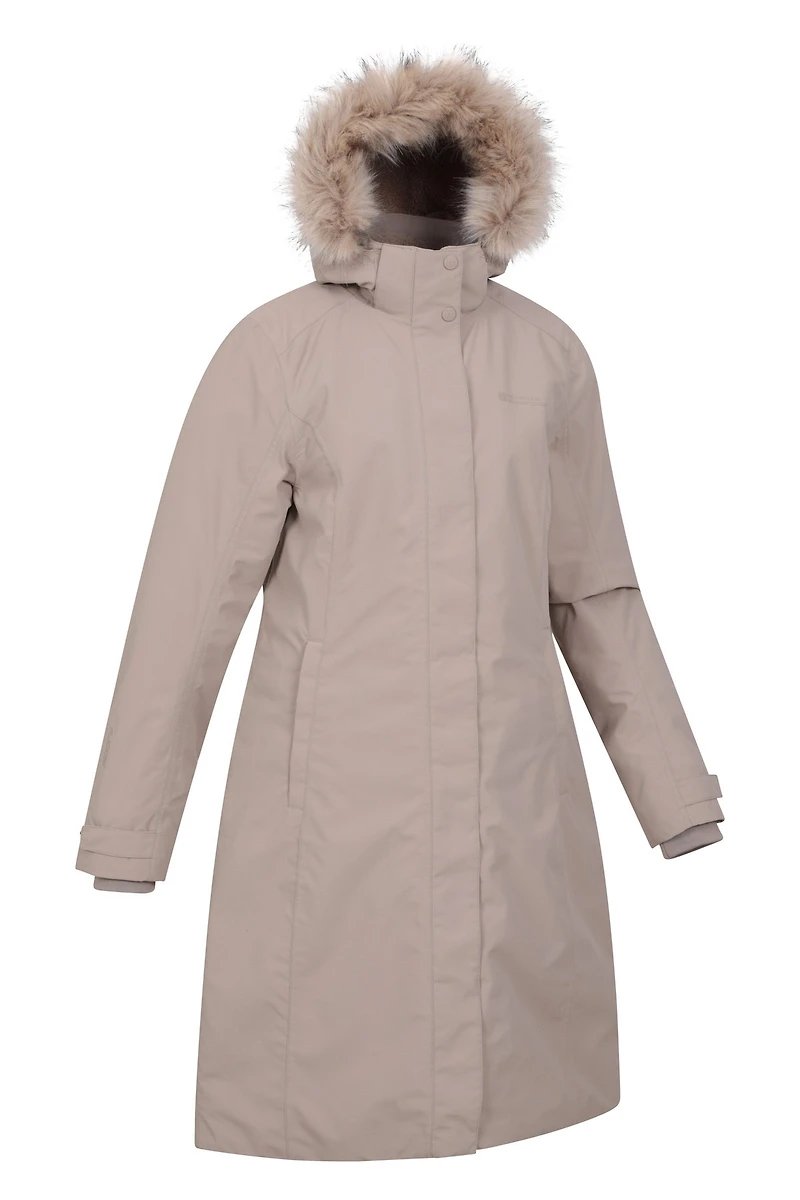 Meadow Womens Borg Lined Waterproof Padded Jacket