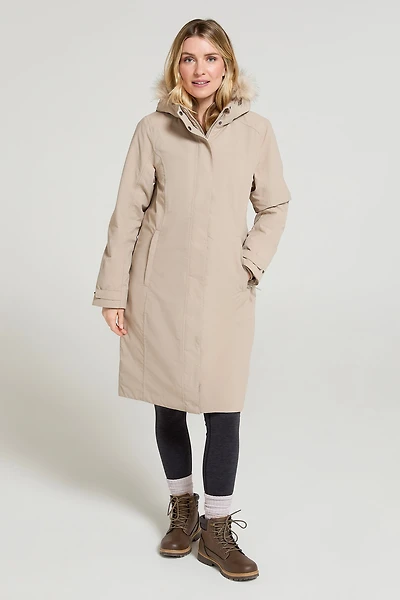 Meadow Womens Borg Lined Waterproof Padded Jacket
