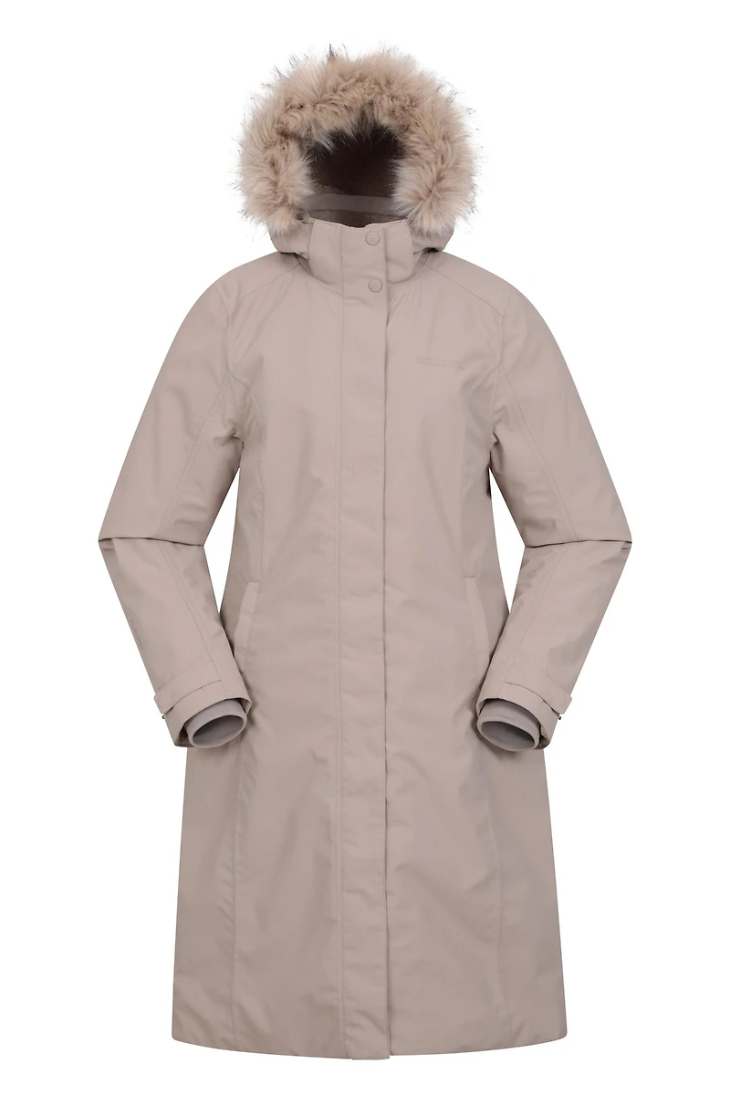 Meadow Womens Borg Lined Waterproof Padded Jacket