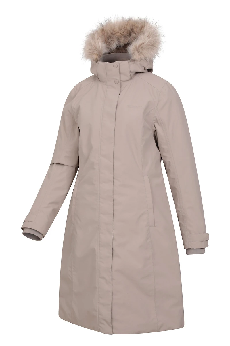 Meadow Womens Borg Lined Waterproof Padded Jacket