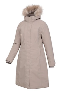 Meadow Womens Borg Lined Waterproof Padded Jacket