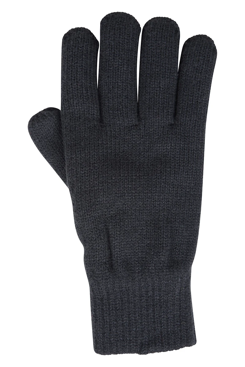 Thinsulate Fleece Lined Mens Hat & Glove Set