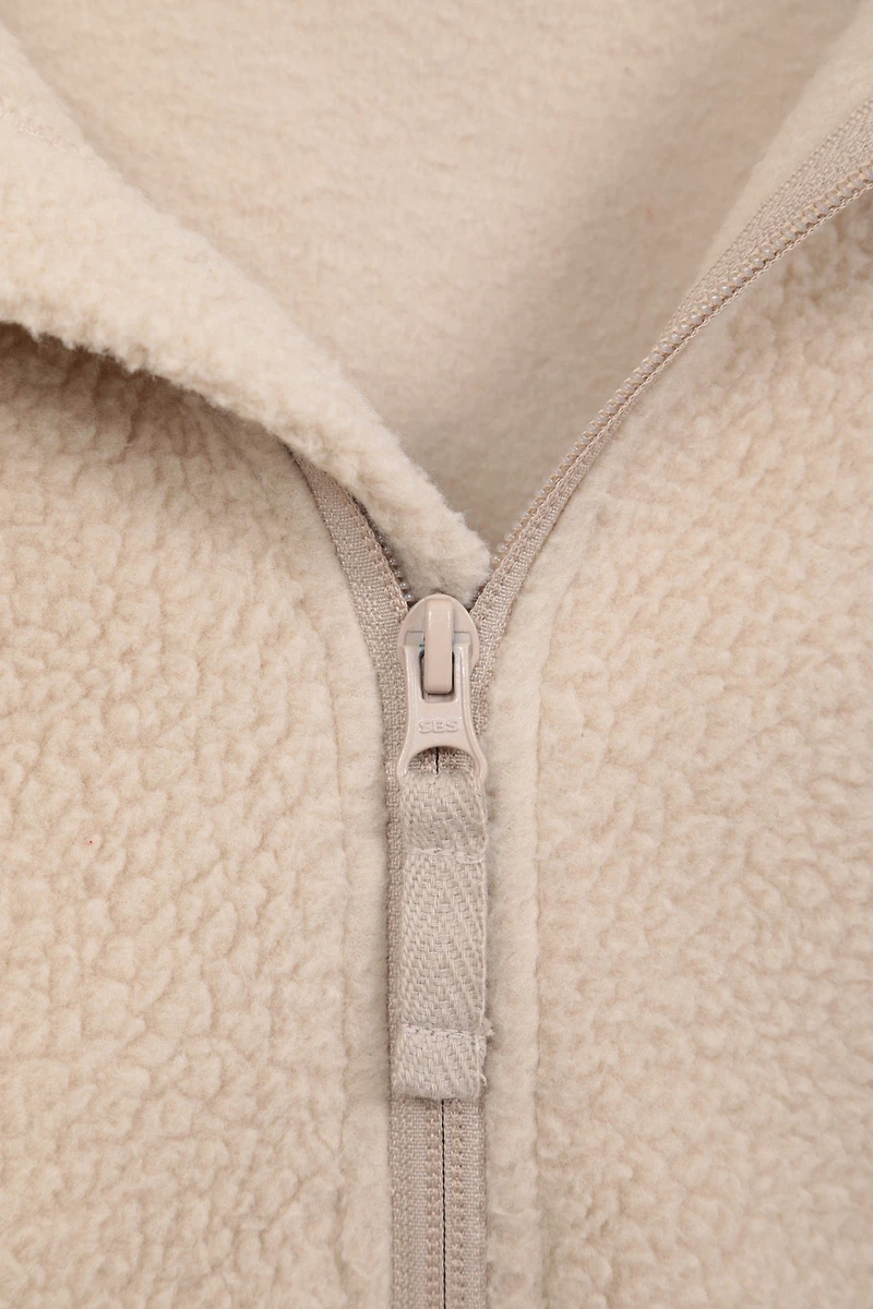 Ted Mens Half-Zip Sherpa Fleece