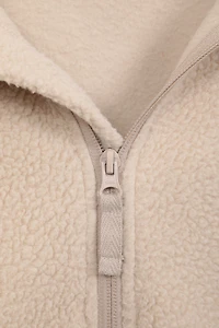 Ted Mens Half-Zip Sherpa Fleece