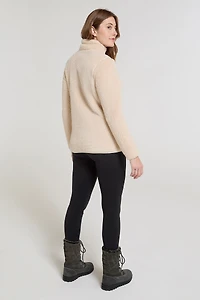 Teddy Womens Full-Zip Fleece