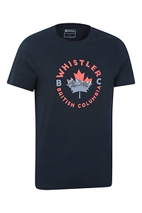 Maple Whistler Mens T-Shirt