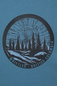 Whistler Mens Graphic Short Sleeve T-Shirt