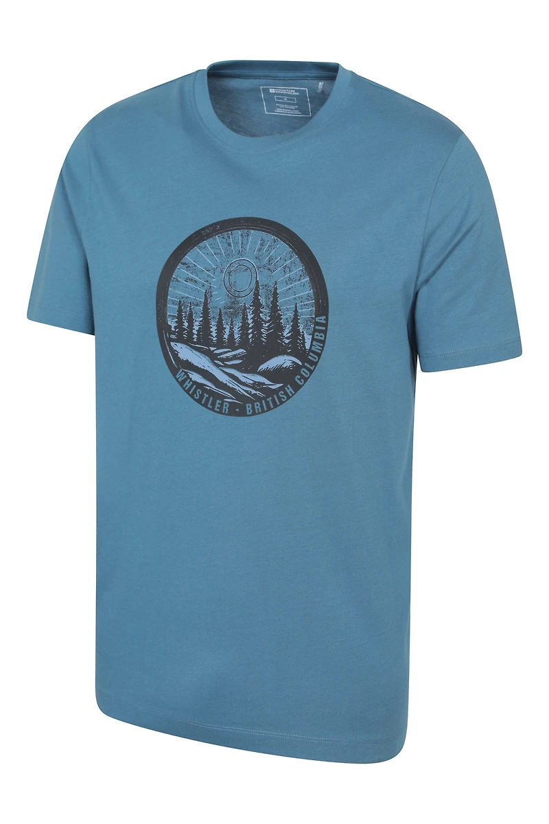 Whistler Mens Graphic Short Sleeve T-Shirt