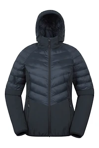 Agile Womens Hybrid Softshell Padded Jacket