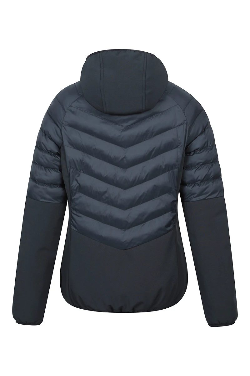 Agile Womens Hybrid Softshell Padded Jacket