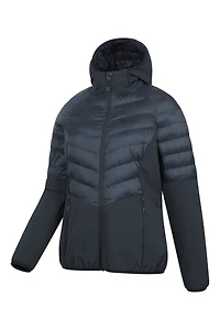 Agile Womens Hybrid Softshell Padded Jacket