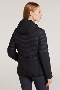 Agile Womens Hybrid Softshell Padded Jacket