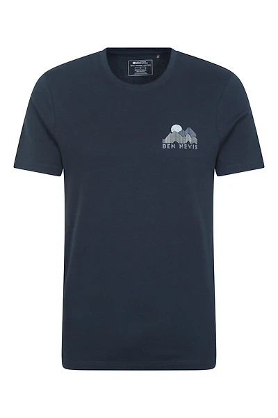 Ben Nevis Mens Graphic Short Sleeved T-Shirt
