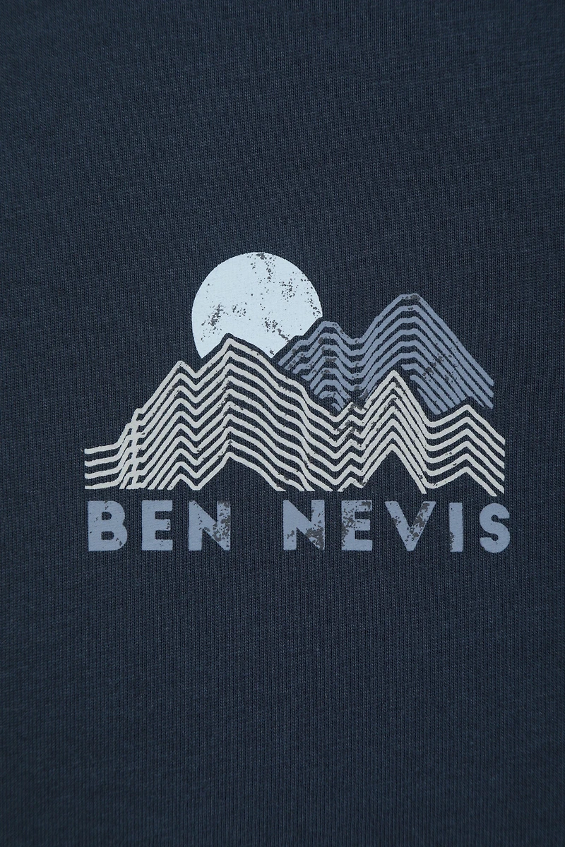 Ben Nevis Mens Graphic Short Sleeved T-Shirt